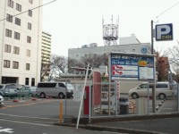アマ試験会場駐車場2